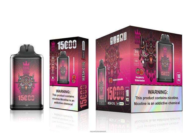 E Sigaretipood - Bang Box s1-15000 pahvi vaarikas arbuus V20DF105