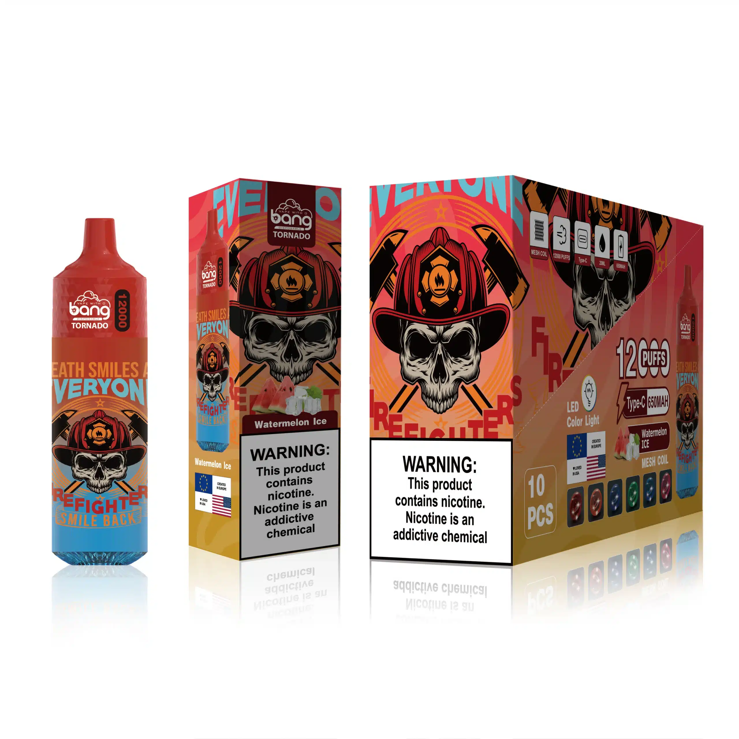 Vape Eesti - arbuusi jää 6F8Z122 Bang Box 12000 pahvi