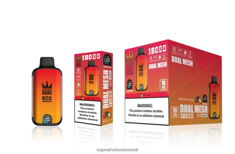 Vape Wholesale Eesti - Bang Box 18000 pahvi maasika mango V20DF99