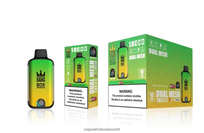 Vape Wholesale Eesti - Bang Box 18000 pahvi mango virsik arbuus V20DF89