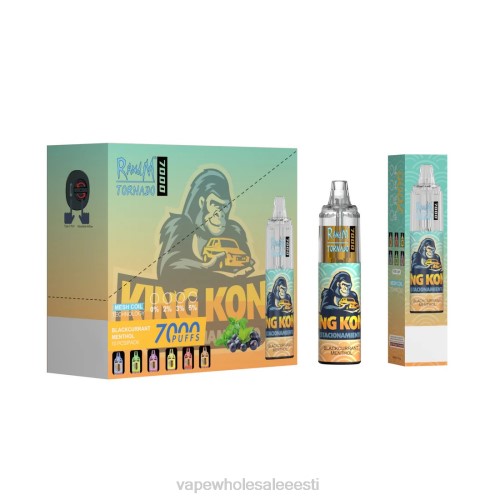 Vape Wholesale Eesti - ühekordselt kasutatavad 6F8Z1 RandM Tornado 7000 5%