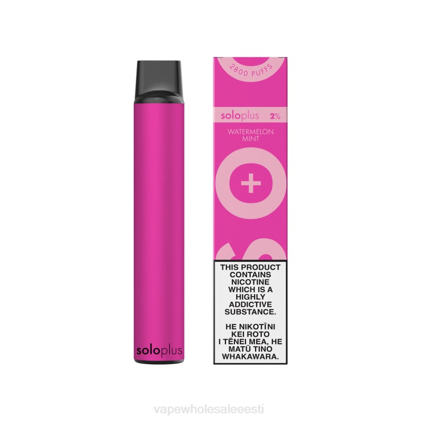E Sigareti Vedelik - Solo Plus ühekordne vape arbuus piparmünt VZ4RP628