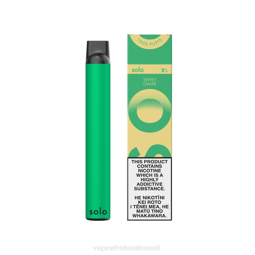 E Sigaret Ühekordne - Solo ühekordne vape paradiisi kollektsioon magus viinamari VZ4RP620