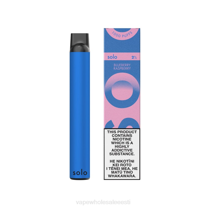 E Sigaretipood Tartu - Solo ühekordne vape paradiisi kollektsioon mustikas vaarikas VZ4RP619