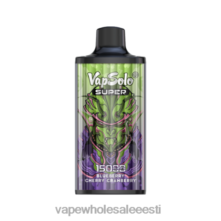 E Sigaret Ühekordne - Vapsolo SUPER ühekordne vape mustikas kirss jõhvikas L4468110