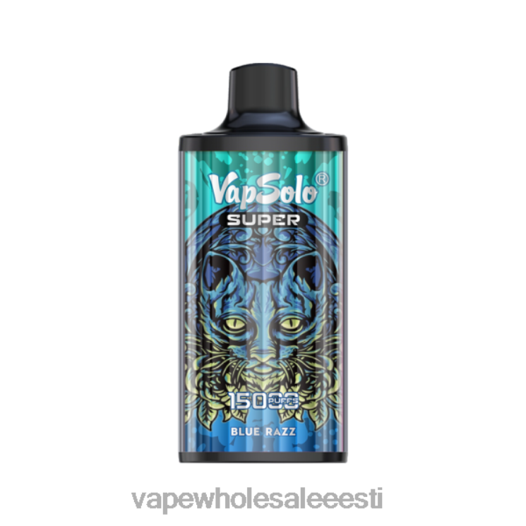 E Sigareti Vedelik - Vapsolo SUPER ühekordne vape sinine razz L4468108