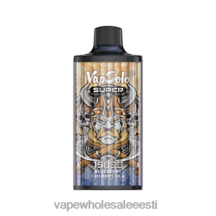 E Sigaretipood Tartu - Vapsolo SUPER ühekordne vape mustika kirsi koola L4468109