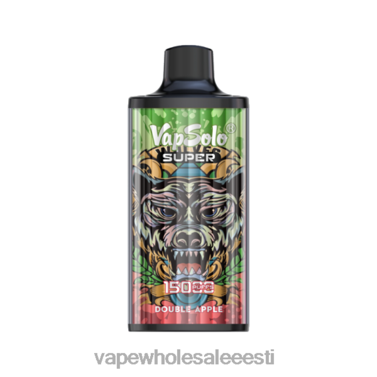 Vape Wholesale Eesti - Vapsolo SUPER ühekordne vape kahekordne õun L4468111