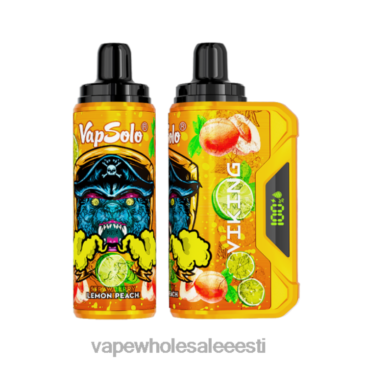 E Sigaret - Vapsolo VIKING ühekordne vape sidruni virsik L4468135