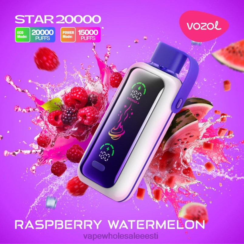 E Sigaretipood Tartu - VOZOL STAR 20 000 BTPTX19 vaarikas arbuus