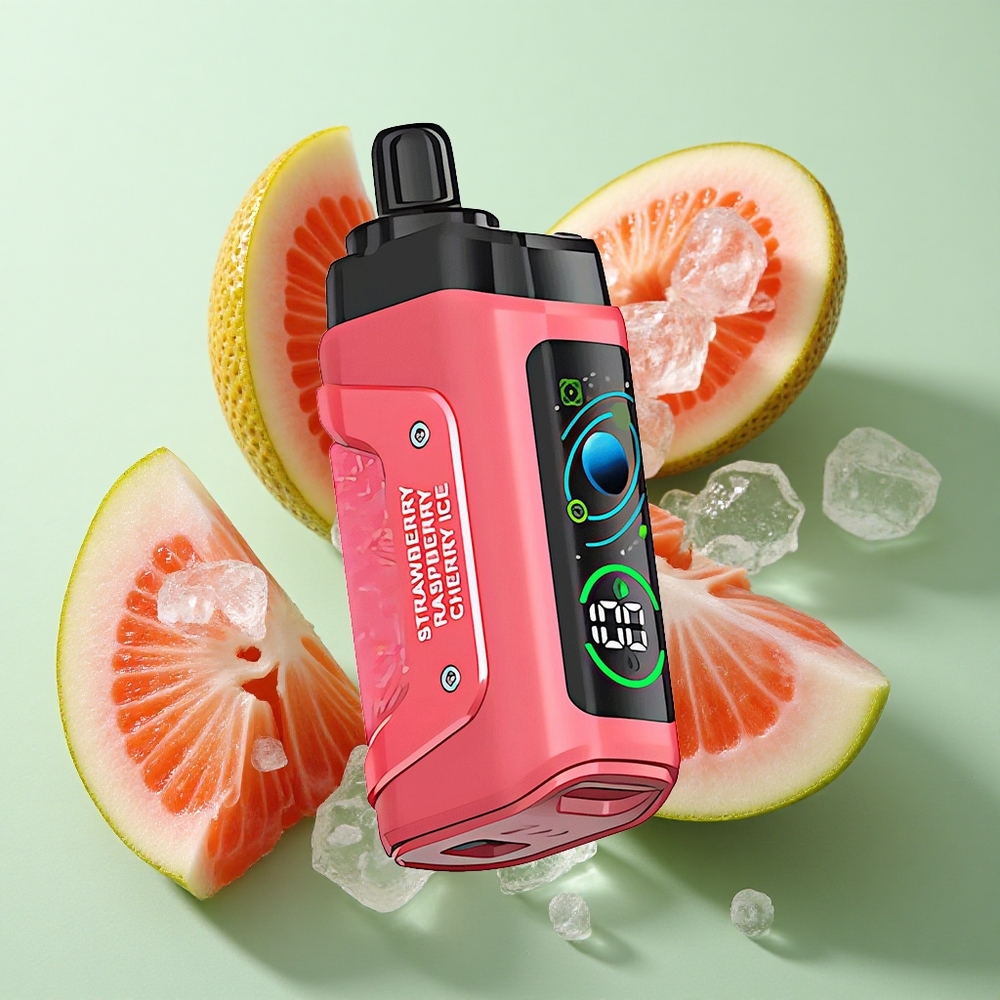 Razz Bar 45000 Puffs Maasik-Kirsijää 1.0 Ohm Magustoru 650 Mah Akuga