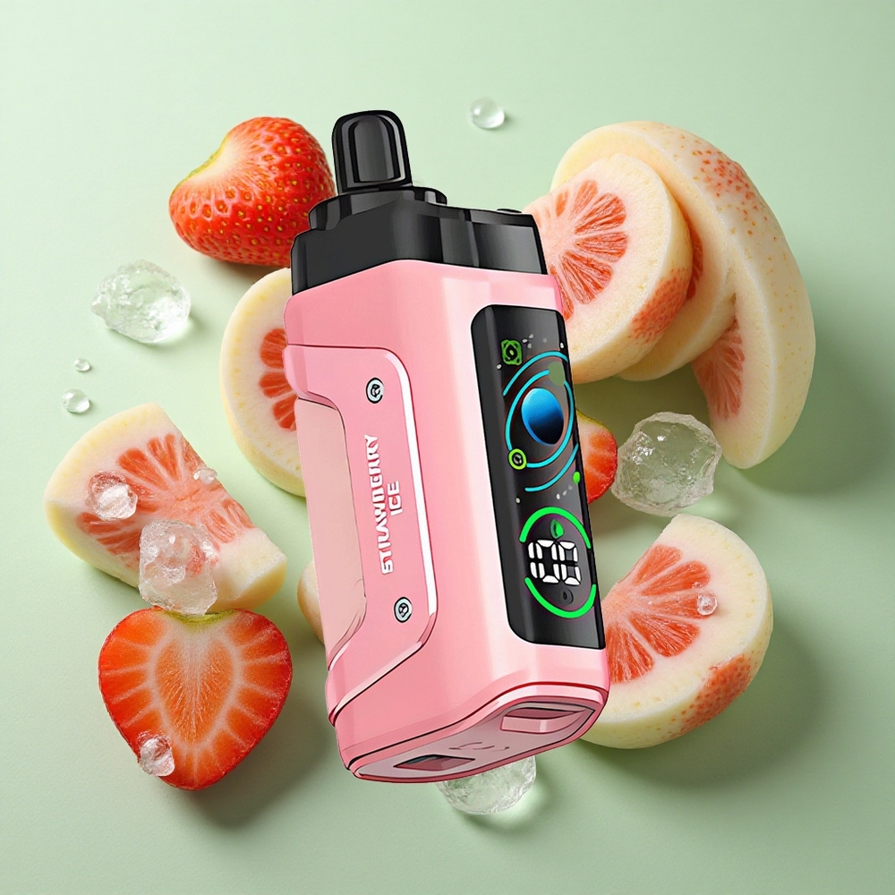 Razz Bar 45000 Puffs Reeguleeritav Õhuvool Maasik-Jää