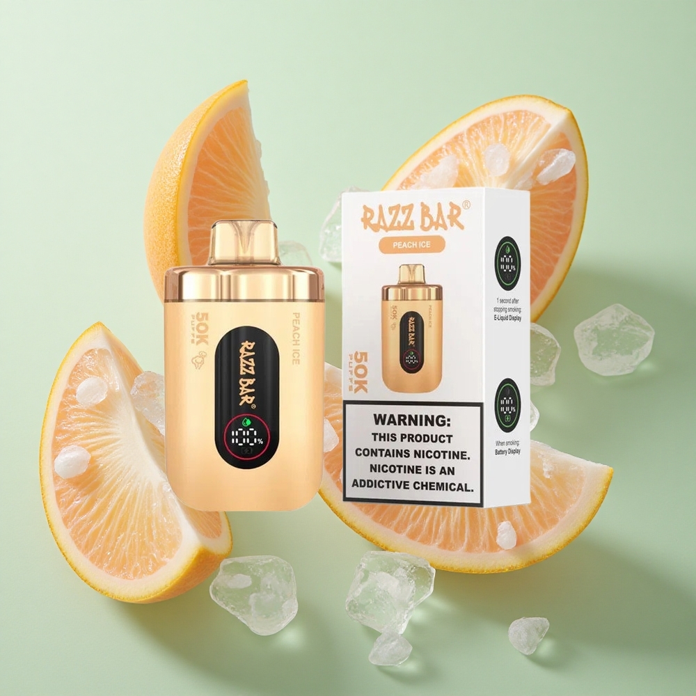 Razz Bar 50K Puffs Coil 1.0 Ohm Virsikujää