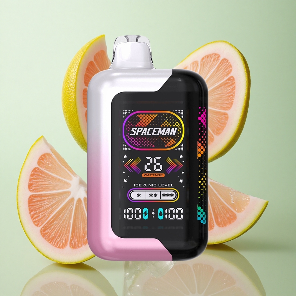 SMOK SPACEMAN SP40000 40000 Puffs Roosa Sidrunimahl 20ml mahuti 1000mAh aku