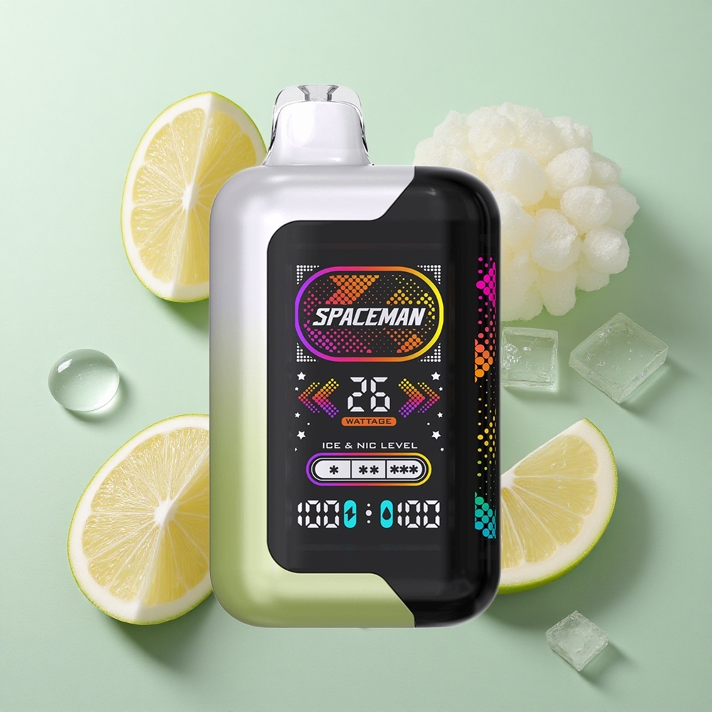 SMOK SPACEMAN SP40000 40000 Puffs Valge Viinamari Jää 20ml mahutavusega 1000mAh aku